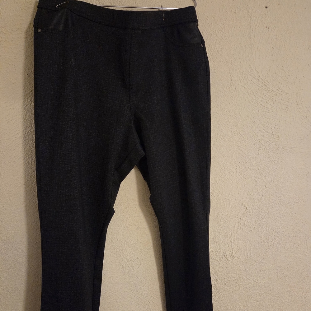 DKNY Charcoal Dress Pants for Men
